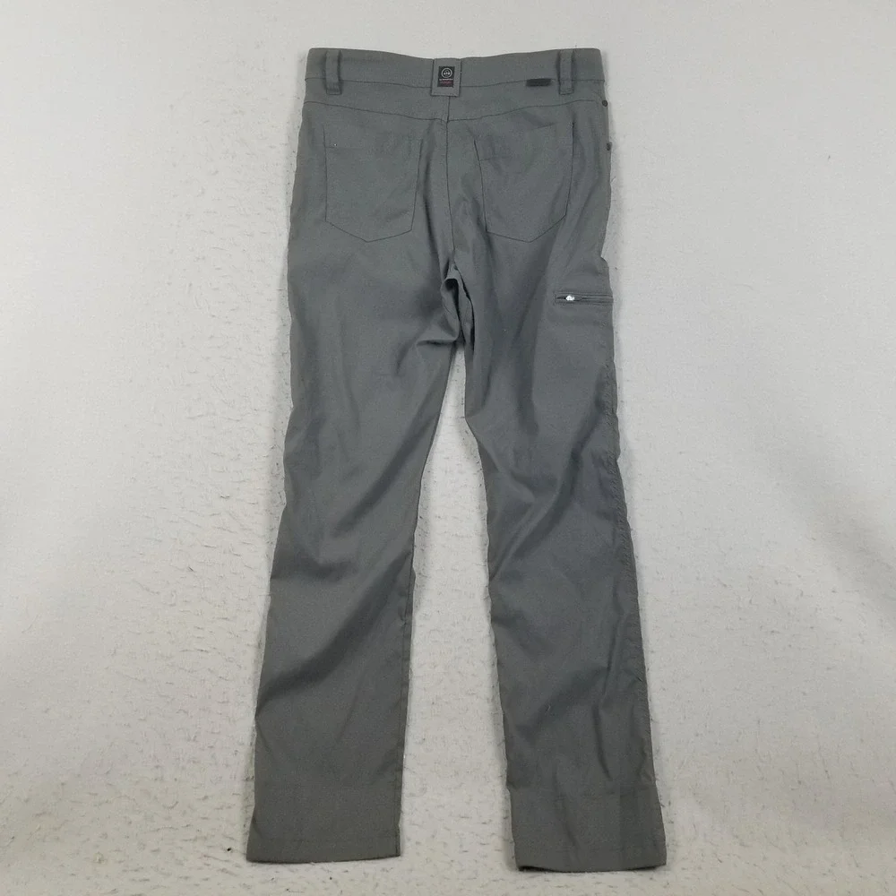 Wrangler All Terrain Gear ATG Pants Mens 36x34 Gray Nylon Hiking Stretch Outdoor